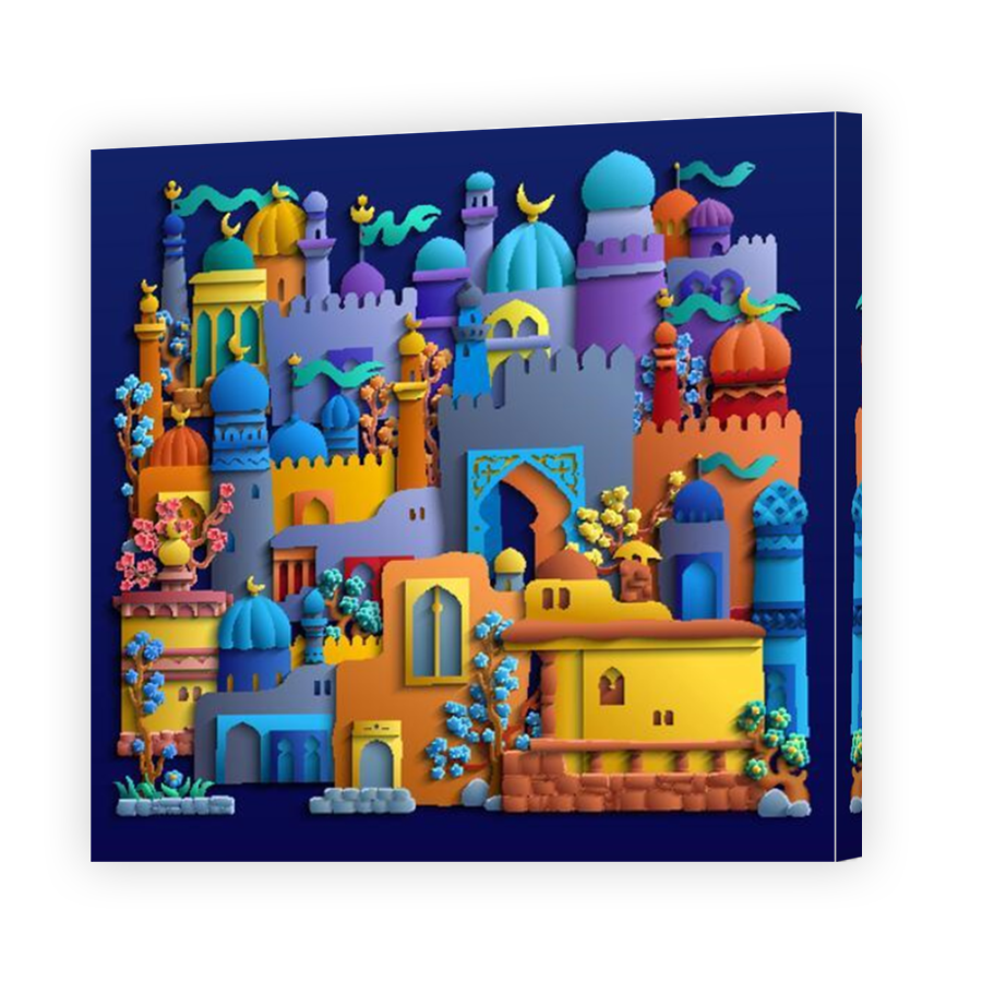 Thumbnail for Canvas - Mirror Image Canvas Wrap