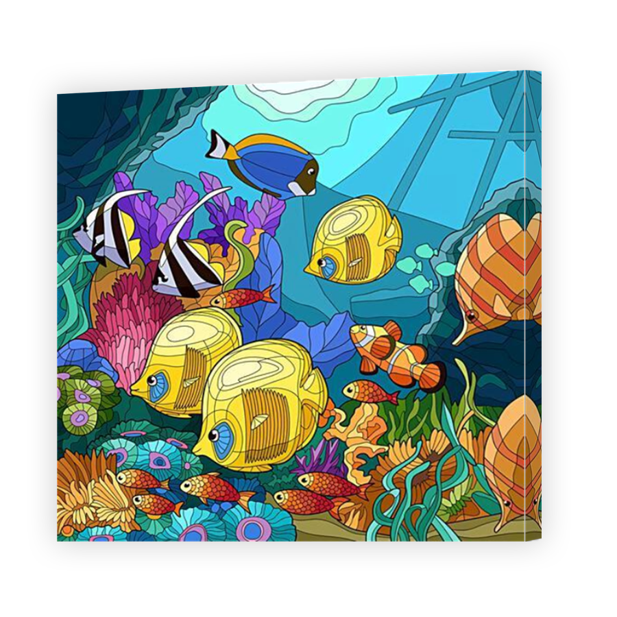 Thumbnail for Canvas - Mirror Image Canvas Wrap