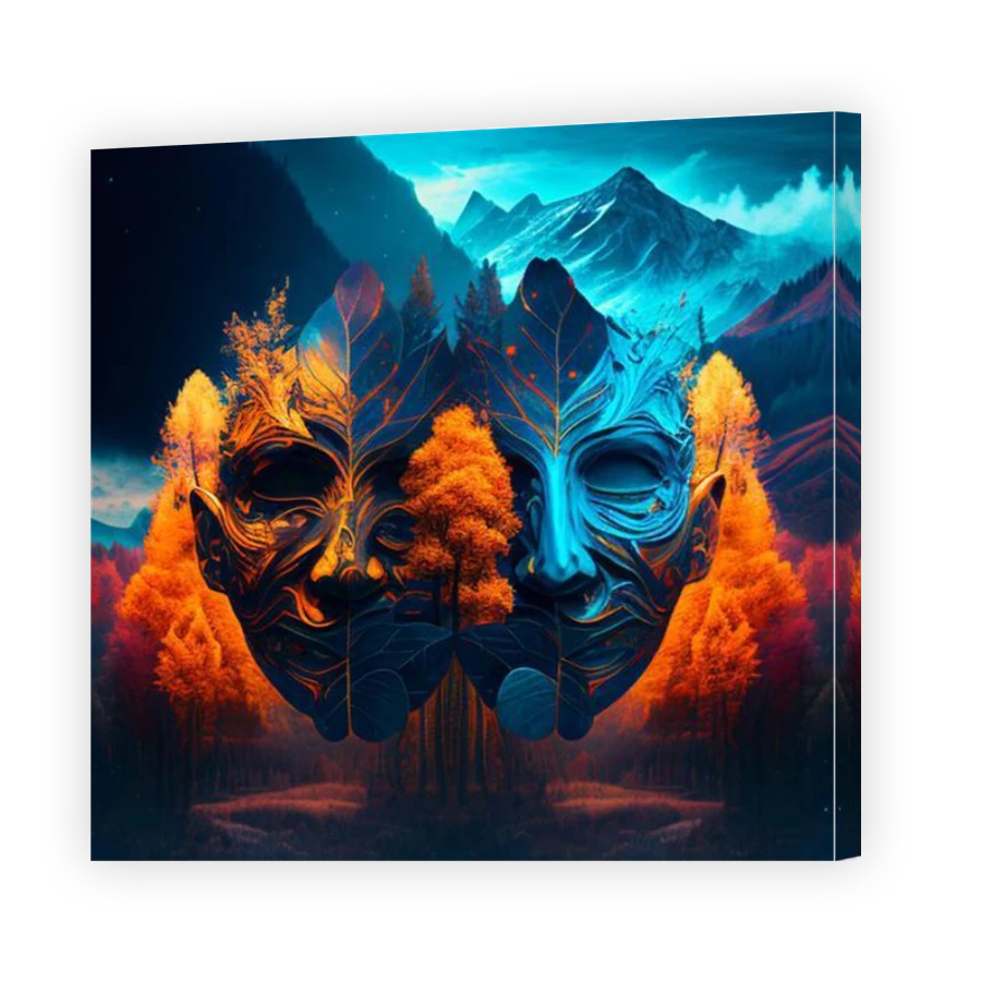 Thumbnail for Canvas - Mirror Image Canvas Wrap