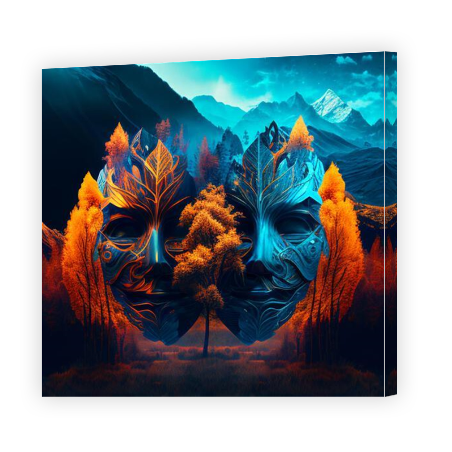 Thumbnail for Canvas - Mirror Image Canvas Wrap