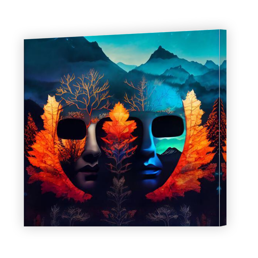 Thumbnail for Canvas - Mirror Image Canvas Wrap