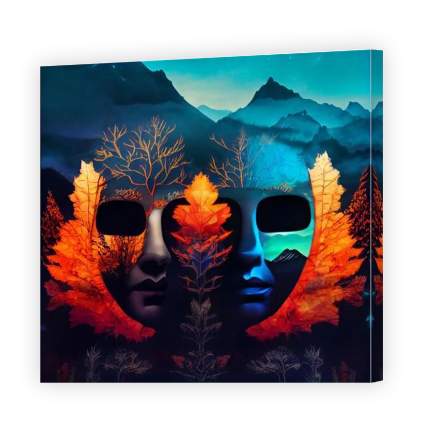 Thumbnail for Canvas - Mirror Image Canvas Wrap