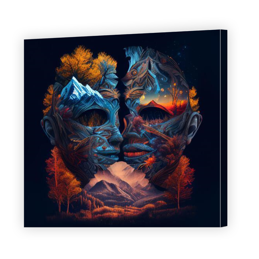 Thumbnail for Canvas - Mirror Image Canvas Wrap