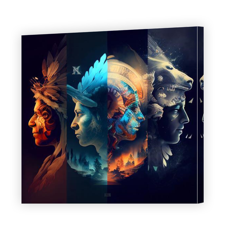 Thumbnail for Canvas - Mirror Image Canvas Wrap