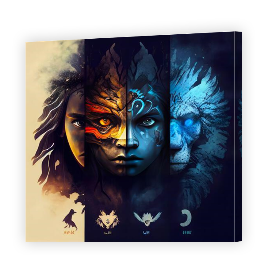 Thumbnail for Canvas - Mirror Image Canvas Wrap