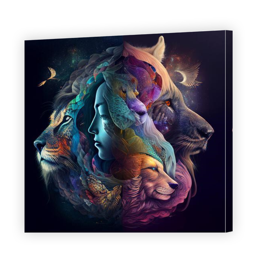 Thumbnail for Canvas - Mirror Image Canvas Wrap