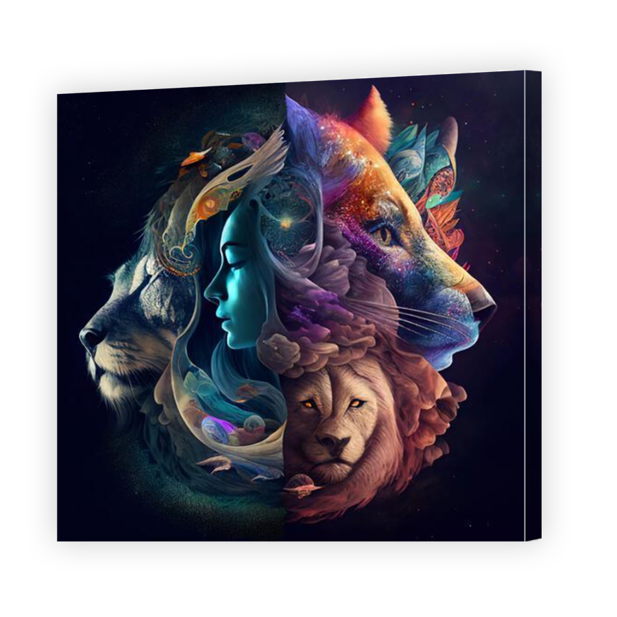 Thumbnail for Canvas - Mirror Image Canvas Wrap