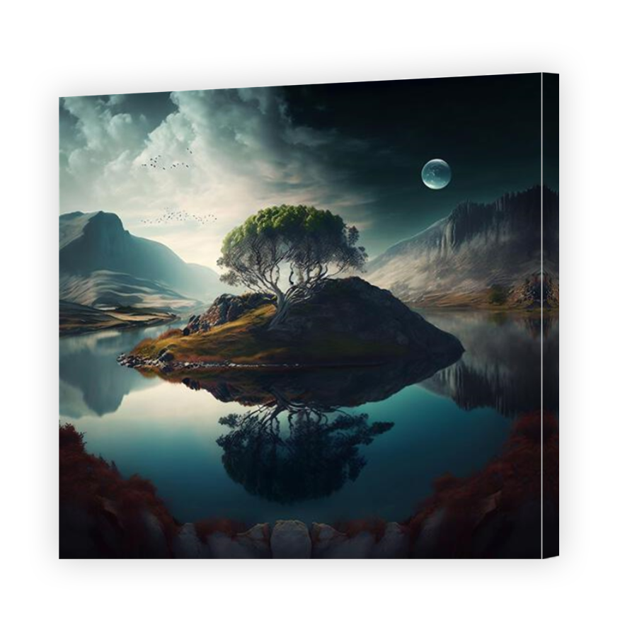 Thumbnail for Canvas - Mirror Image Canvas Wrap