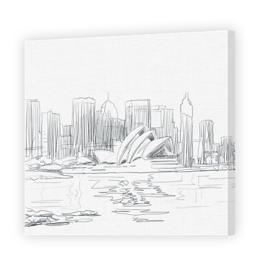 Thumbnail for Canvas - Mirror Image Canvas Wrap