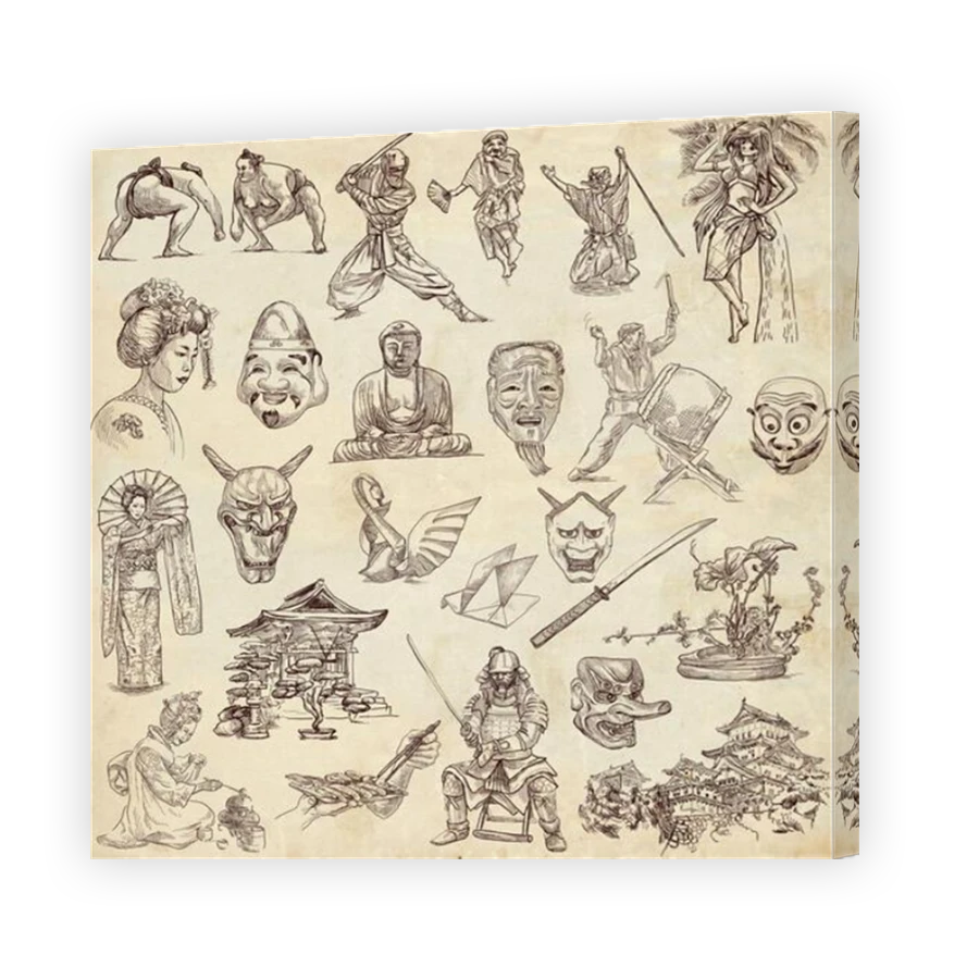 Thumbnail for Canvas - Mirror Image Canvas Wrap