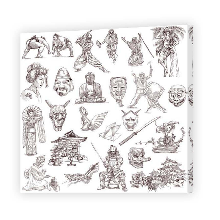Thumbnail for Canvas - Mirror Image Canvas Wrap