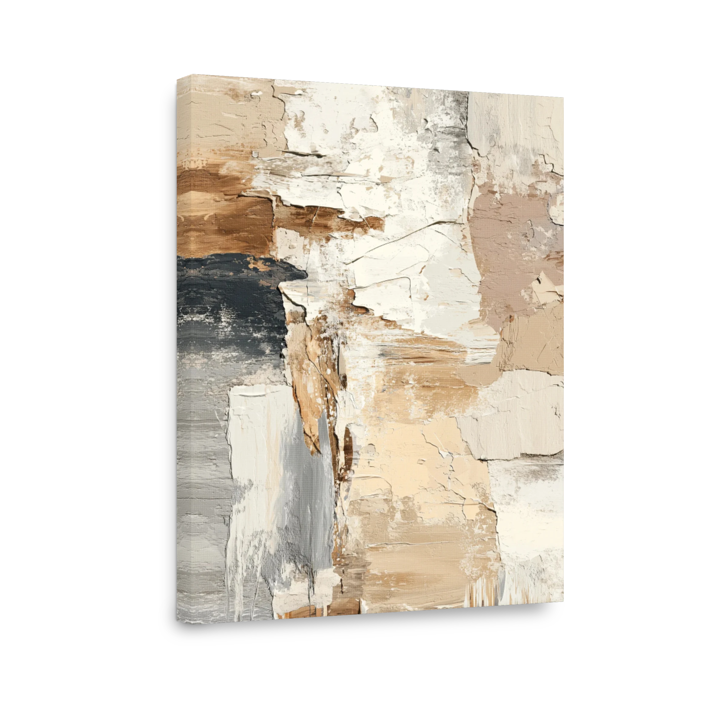 Textured Abstract Oil Painting | Canvas Factory