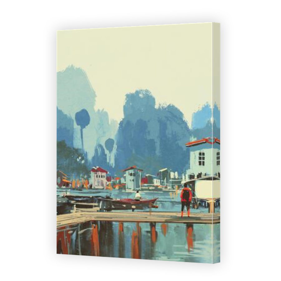 Thumbnail for Canvas - Mirror Image Canvas Wrap