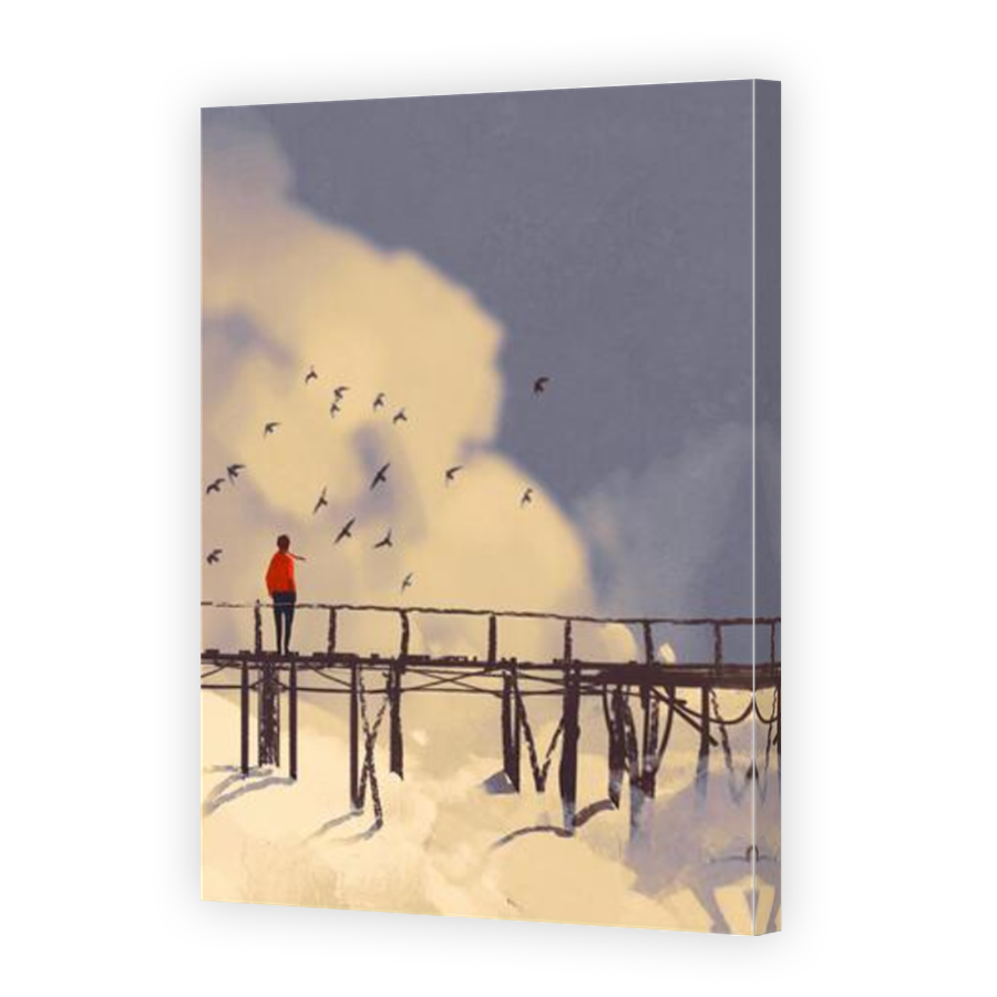 Thumbnail for Canvas - Mirror Image Canvas Wrap