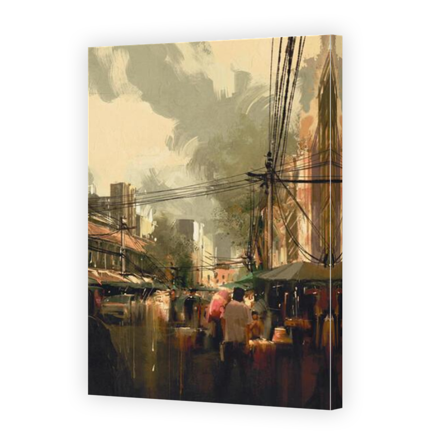 Thumbnail for Canvas - Mirror Image Canvas Wrap