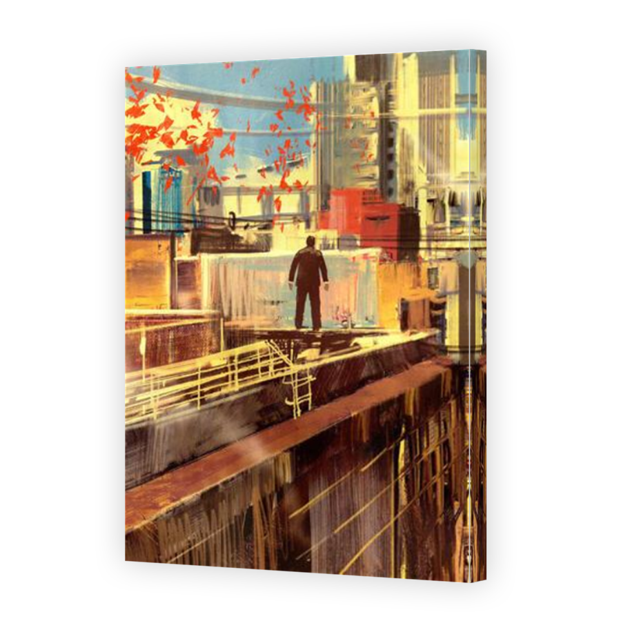 Thumbnail for Canvas - Mirror Image Canvas Wrap