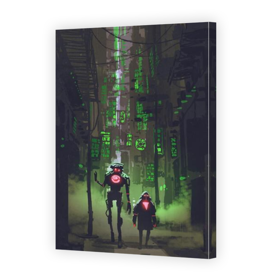Thumbnail for Canvas - Mirror Image Canvas Wrap