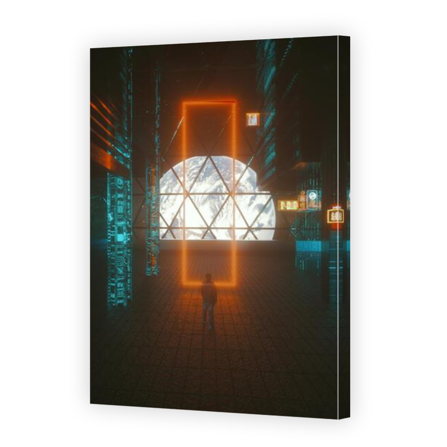 Thumbnail for Canvas - Mirror Image Canvas Wrap