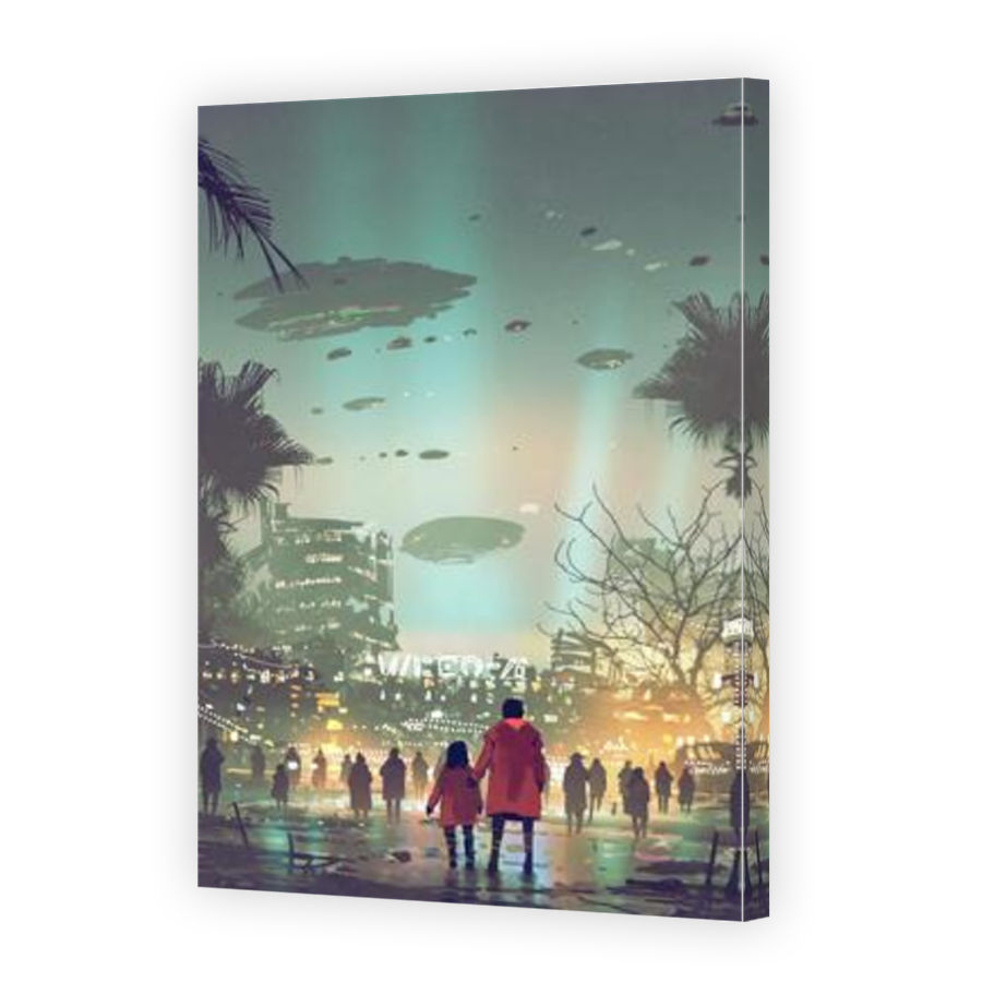Thumbnail for Canvas - Mirror Image Canvas Wrap
