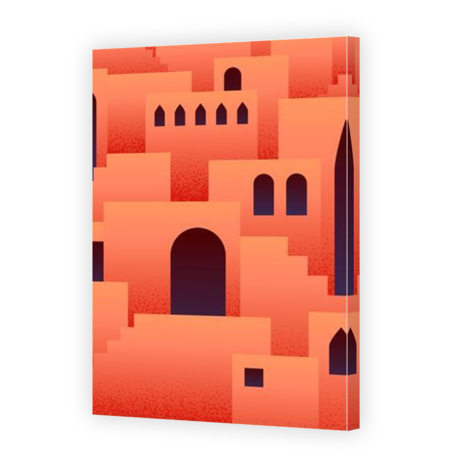 Thumbnail for Canvas - Mirror Image Canvas Wrap
