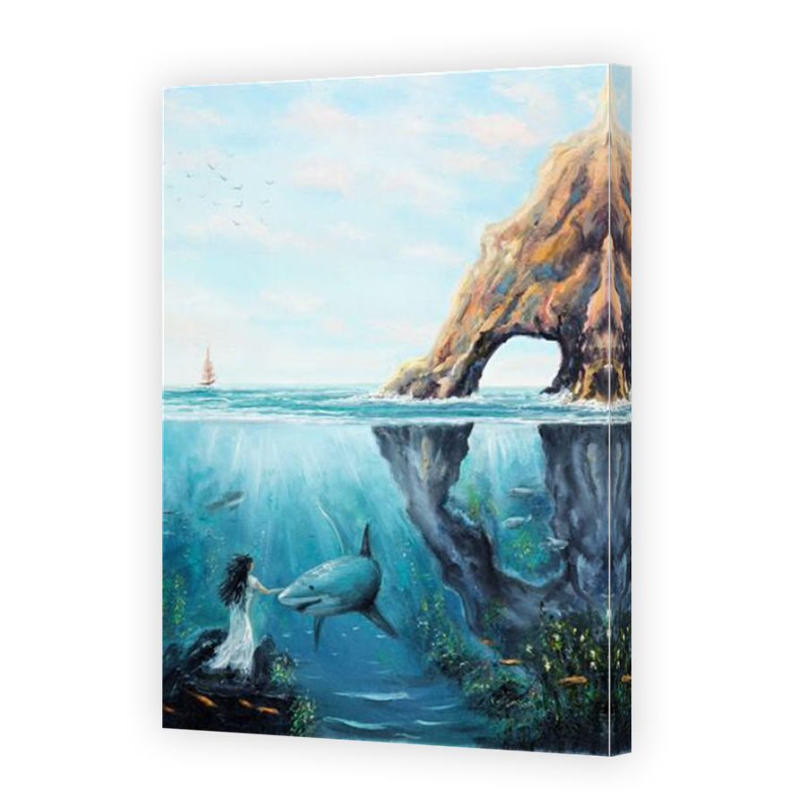 Thumbnail for Canvas - Mirror Image Canvas Wrap