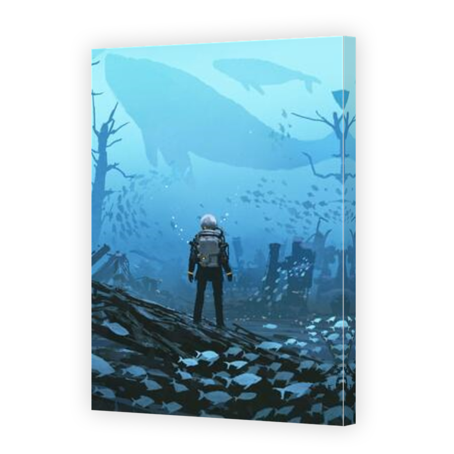 Thumbnail for Canvas - Mirror Image Canvas Wrap
