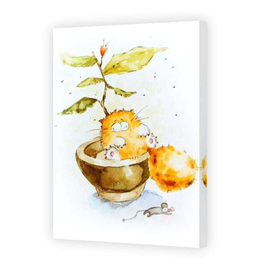 Thumbnail for Canvas - Mirror Image Canvas Wrap