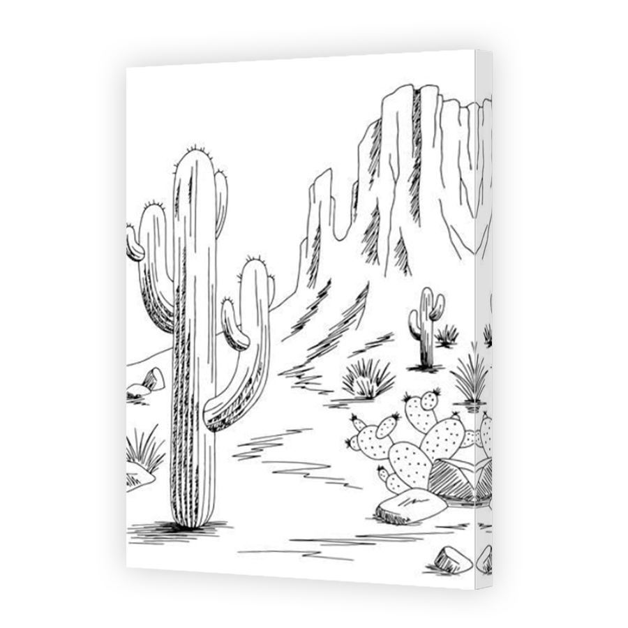 Thumbnail for Canvas - Mirror Image Canvas Wrap