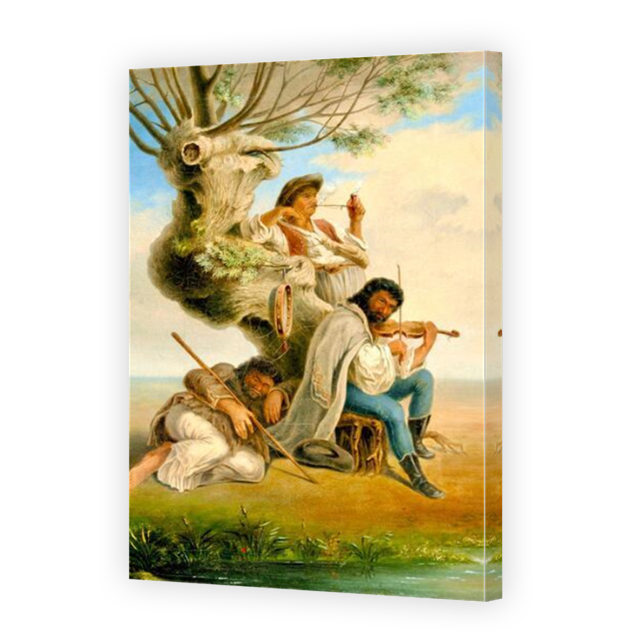 Thumbnail for Canvas - Mirror Image Canvas Wrap