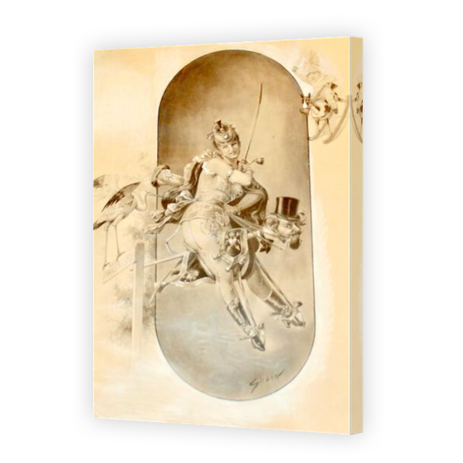 Thumbnail for Canvas - Mirror Image Canvas Wrap