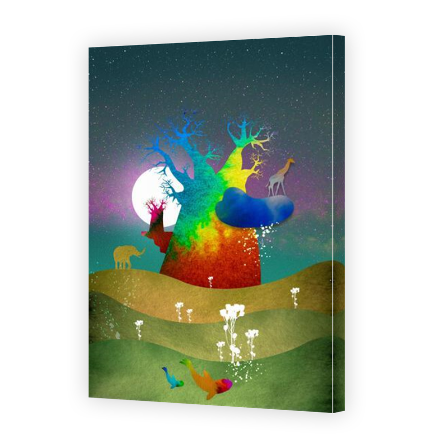 Thumbnail for Canvas - Mirror Image Canvas Wrap