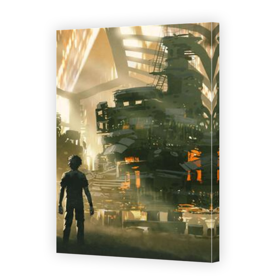 Thumbnail for Canvas - Mirror Image Canvas Wrap