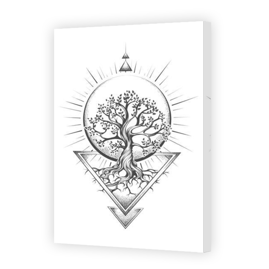 Thumbnail for Canvas - Mirror Image Canvas Wrap