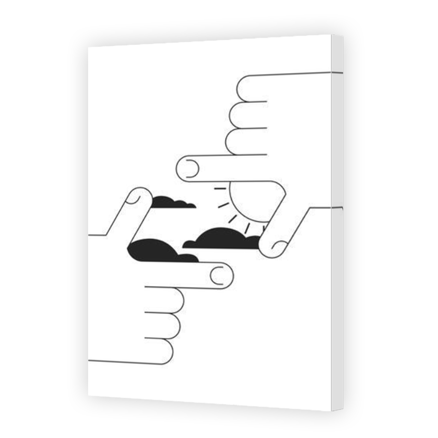 Thumbnail for Canvas - Mirror Image Canvas Wrap