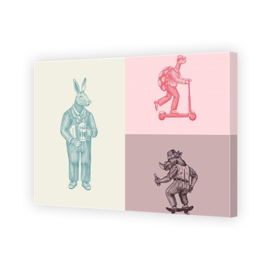 Thumbnail for Canvas - Mirror Image Canvas Wrap