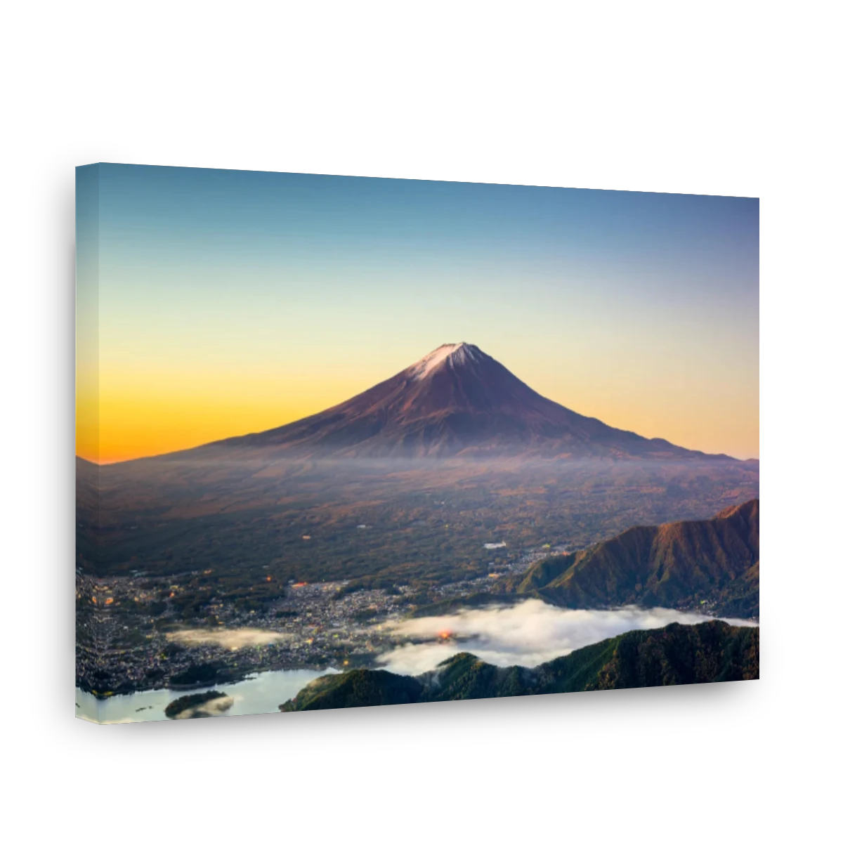 Mount Fuji Japan at Sunrise | Canvas Factory