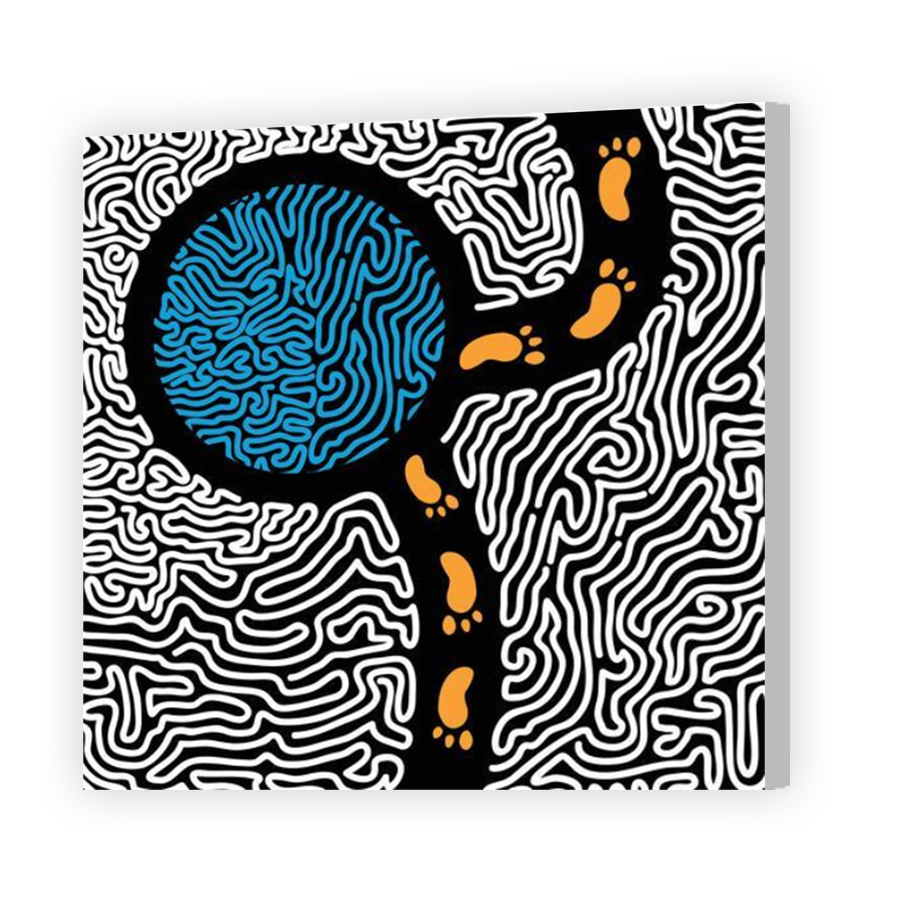Thumbnail for Canvas - Coloured Canvas Wrap
