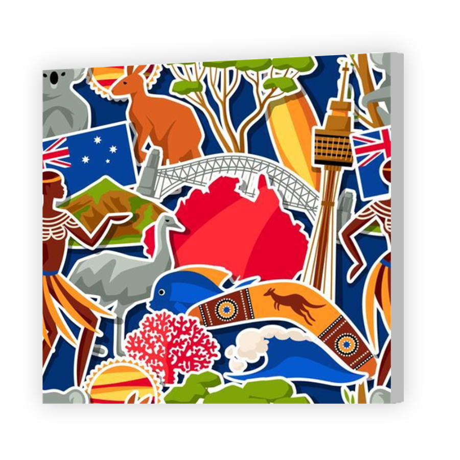 Thumbnail for Canvas - Coloured Canvas Wrap