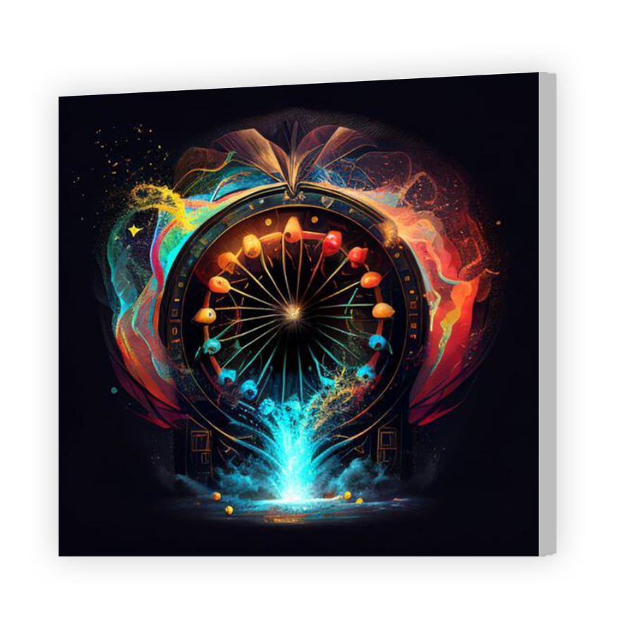 Thumbnail for Canvas - Coloured Canvas Wrap