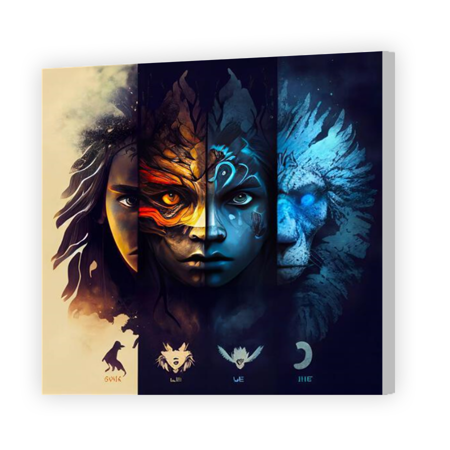 Thumbnail for Canvas - Coloured Canvas Wrap