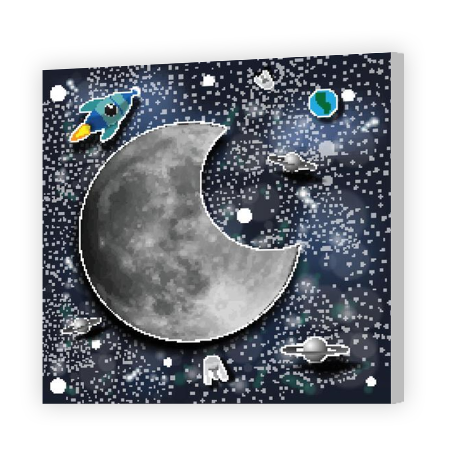 Thumbnail for Canvas - Coloured Canvas Wrap