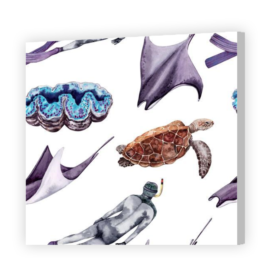 Thumbnail for Canvas - Coloured Canvas Wrap