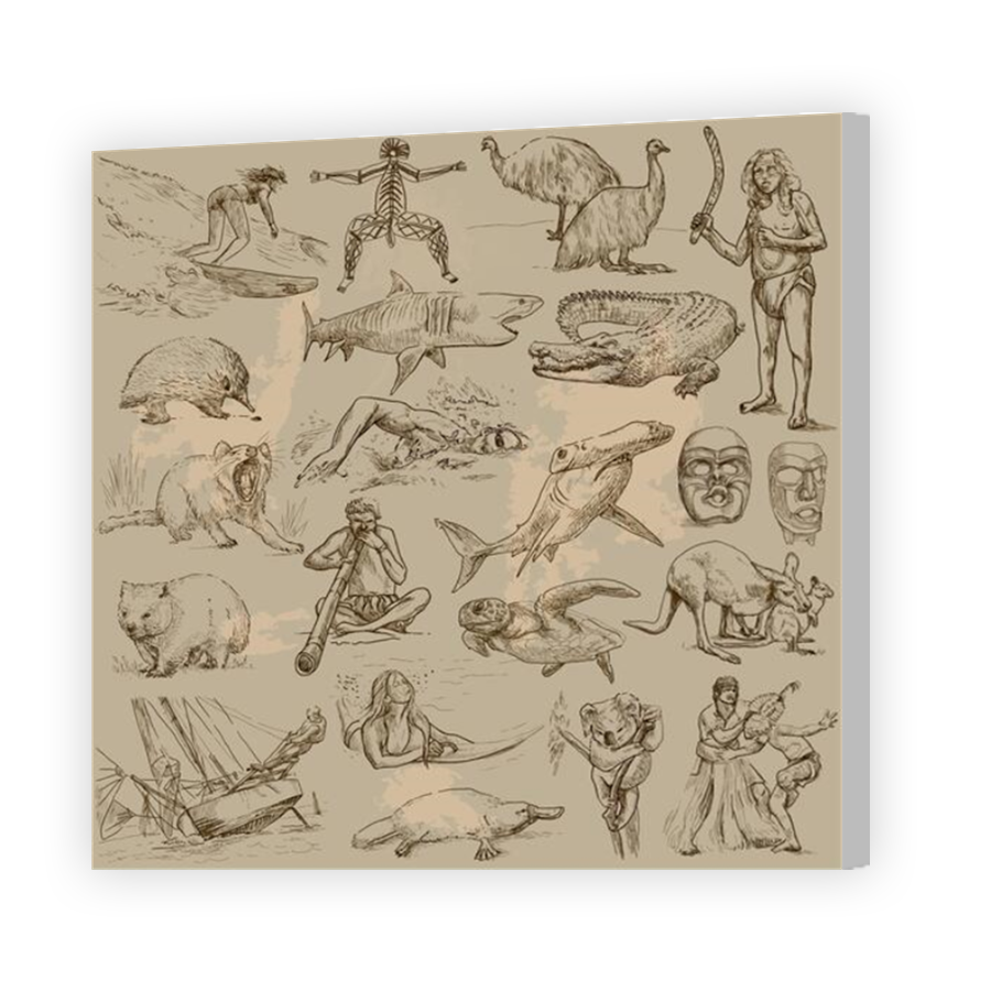 Thumbnail for Canvas - Coloured Canvas Wrap
