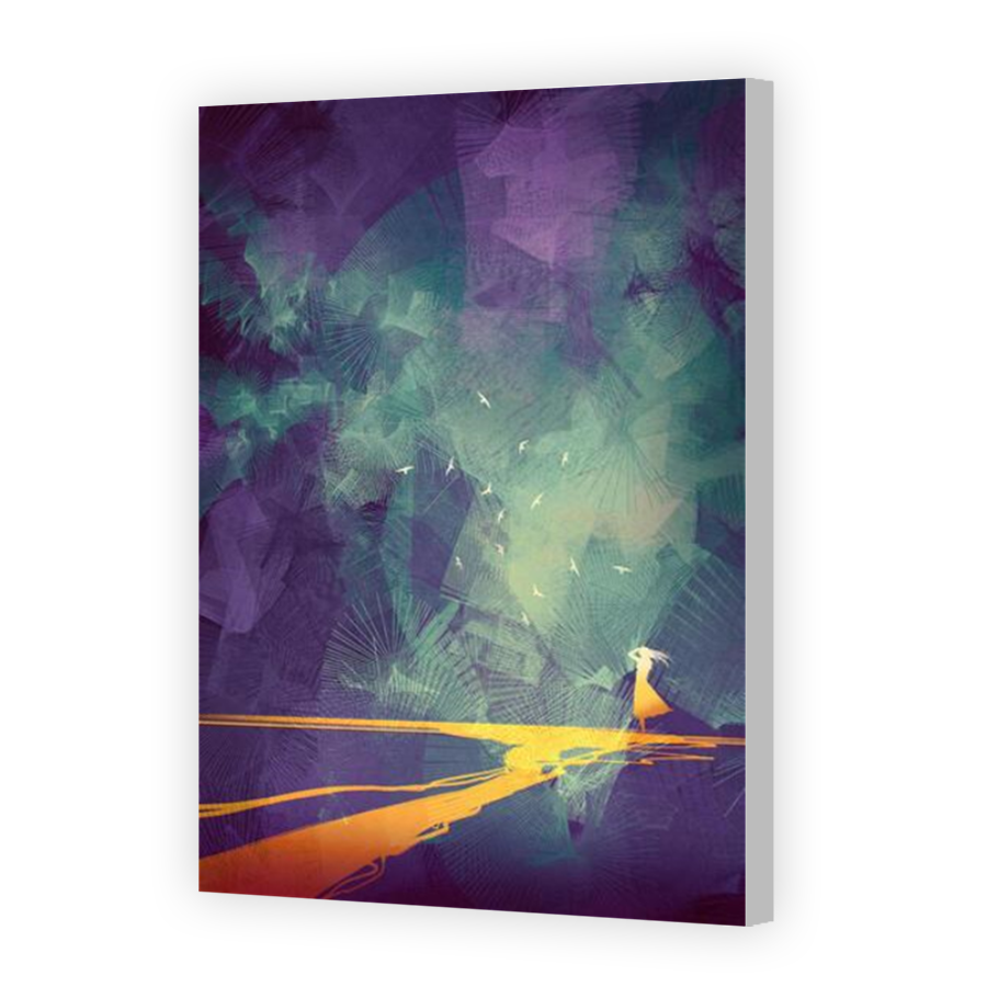 Thumbnail for Canvas - Coloured Canvas Wrap