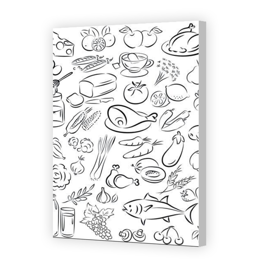 Thumbnail for Canvas - Coloured Canvas Wrap
