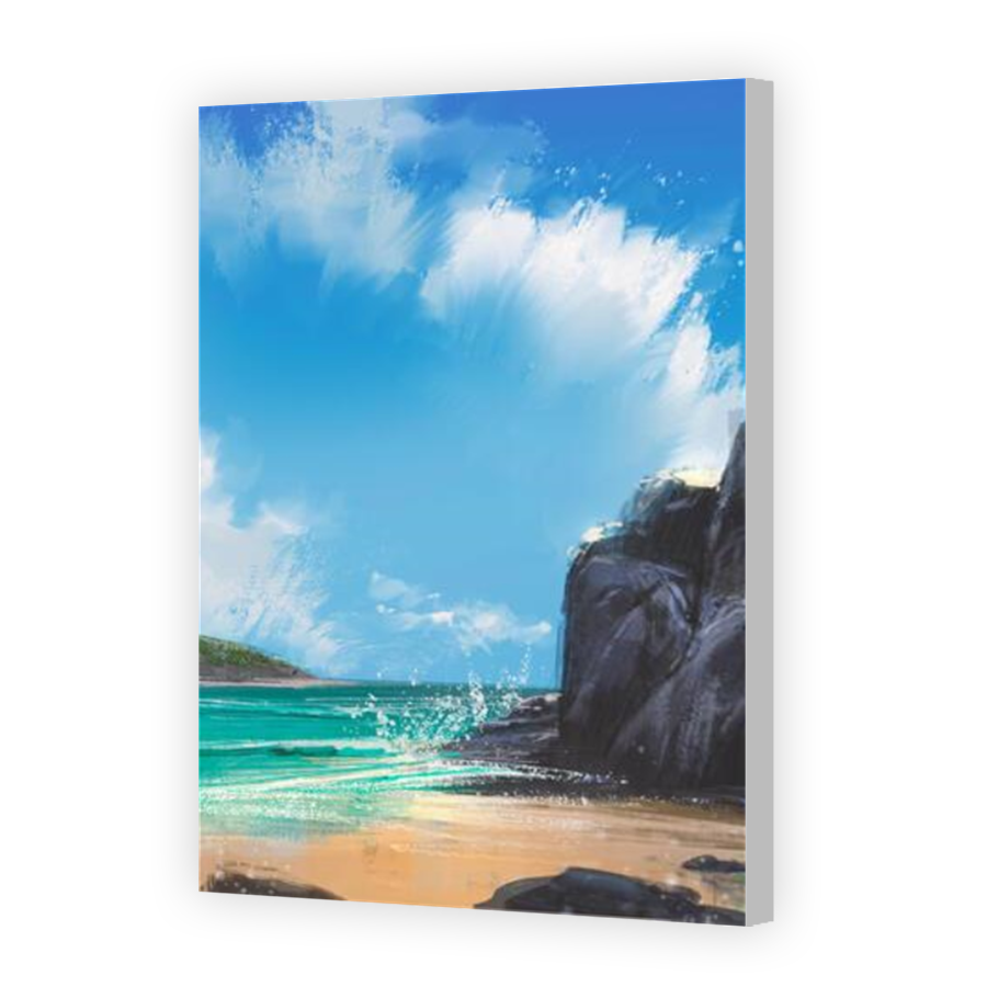 Thumbnail for Canvas - Coloured Canvas Wrap