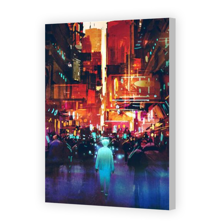 Thumbnail for Canvas - Coloured Canvas Wrap
