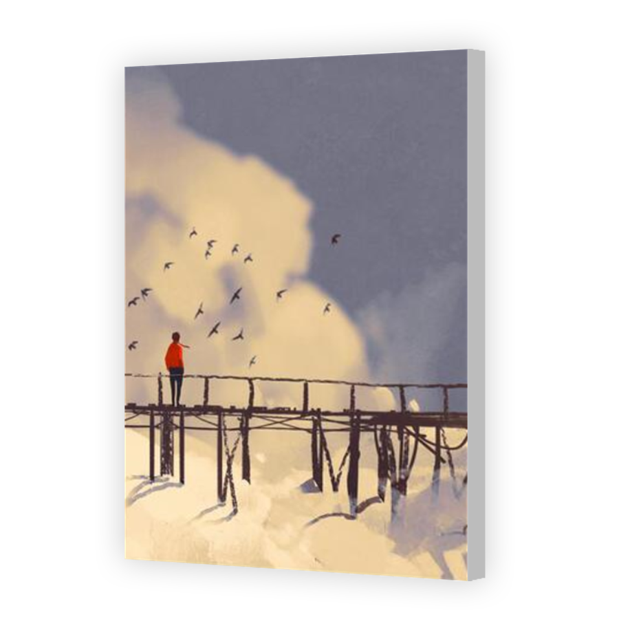 Thumbnail for Canvas - Coloured Canvas Wrap