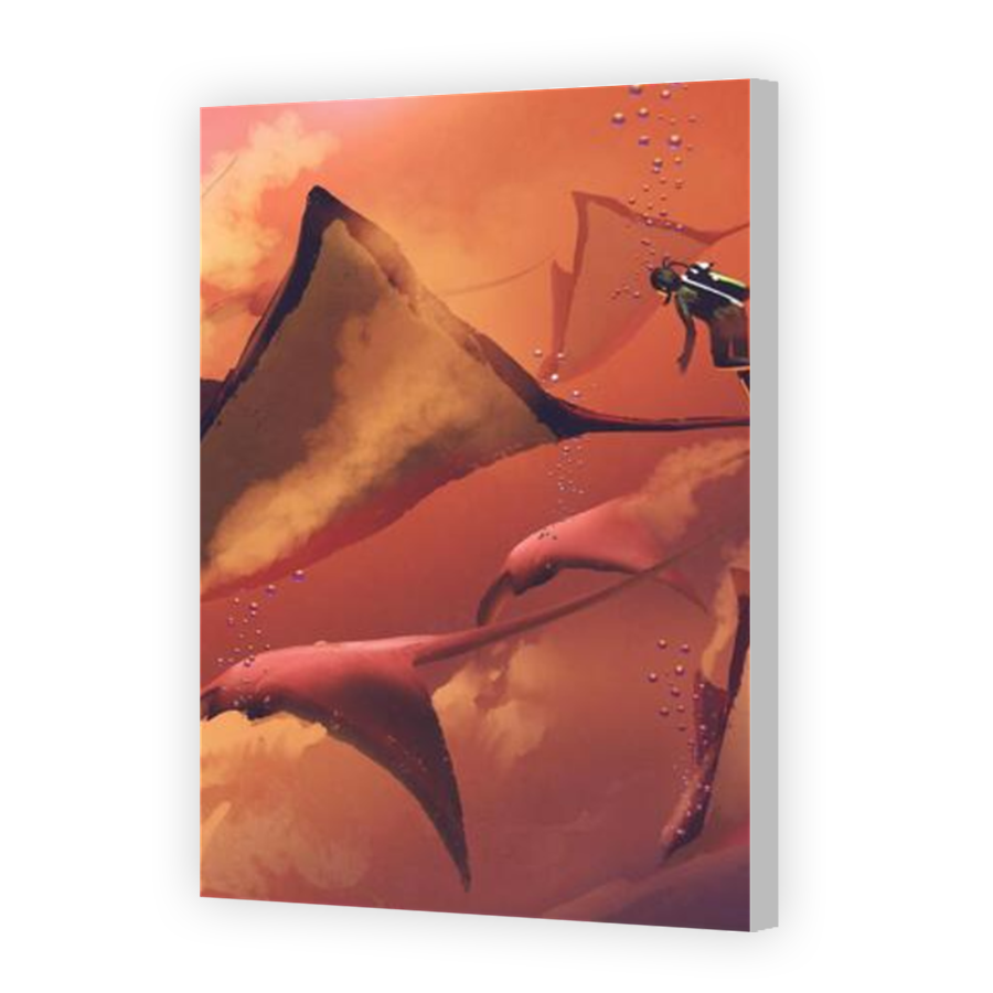 Thumbnail for Canvas - Coloured Canvas Wrap