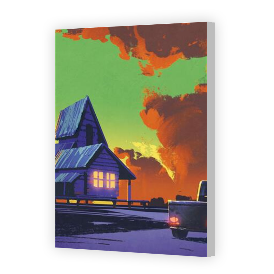 Thumbnail for Canvas - Coloured Canvas Wrap